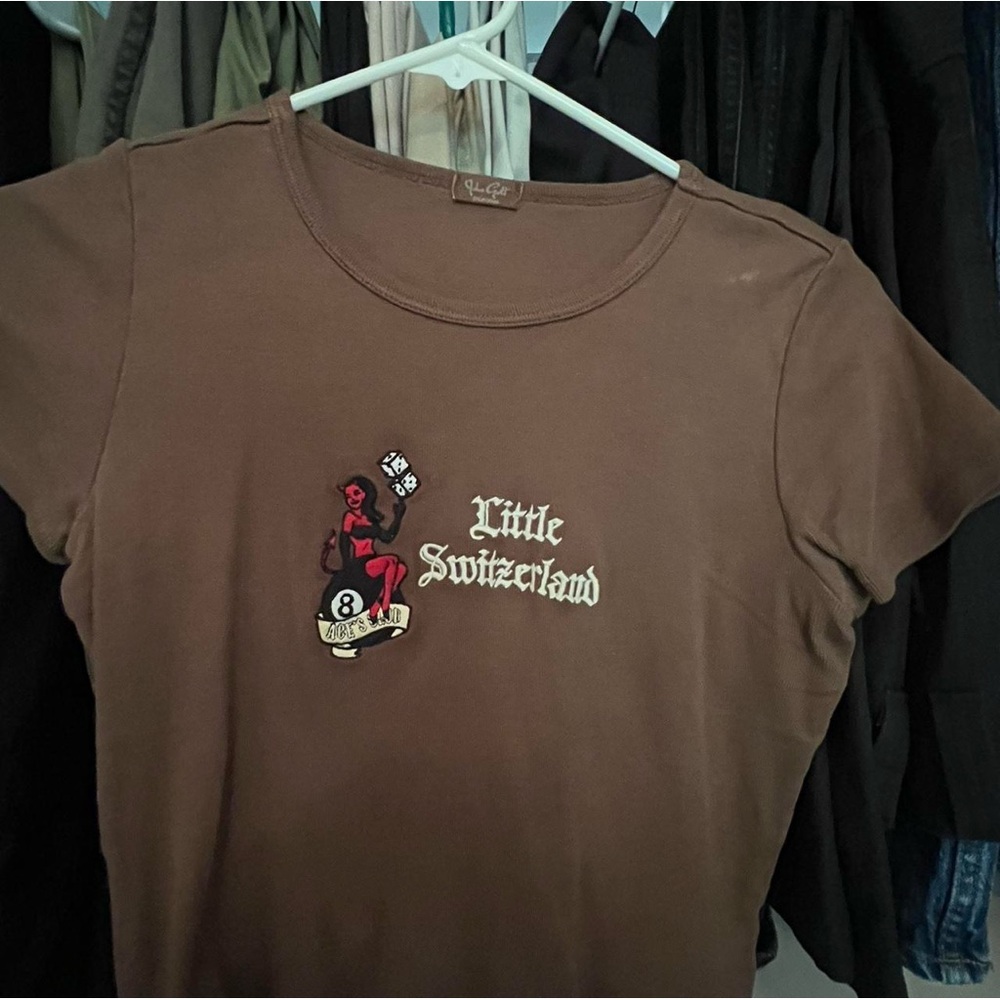 John Galt/Brandy Melville Baby Tee